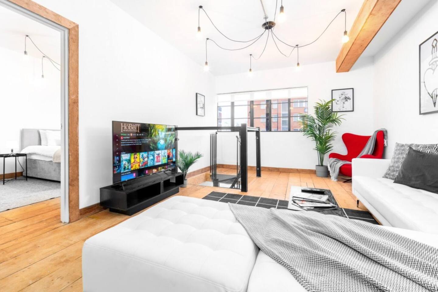Loft Style Apartment - Near City Centre - Smart Tv- Wifi - Parking - Top Rated - 3Nt Birmingham Luaran gambar